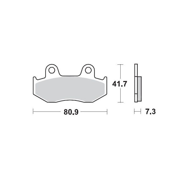 BRAKE PAD RACING