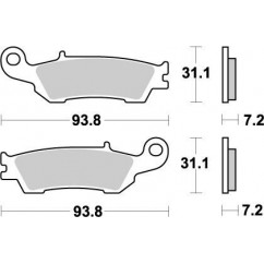 BRAKE PAD NITRO