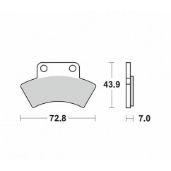 BRAKE PAD NITRO