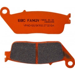 BRAKE PAD VEE SEMISNTRD