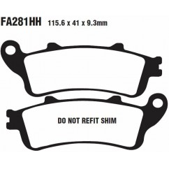 BRAKE PAD HH SINT SCOOTER