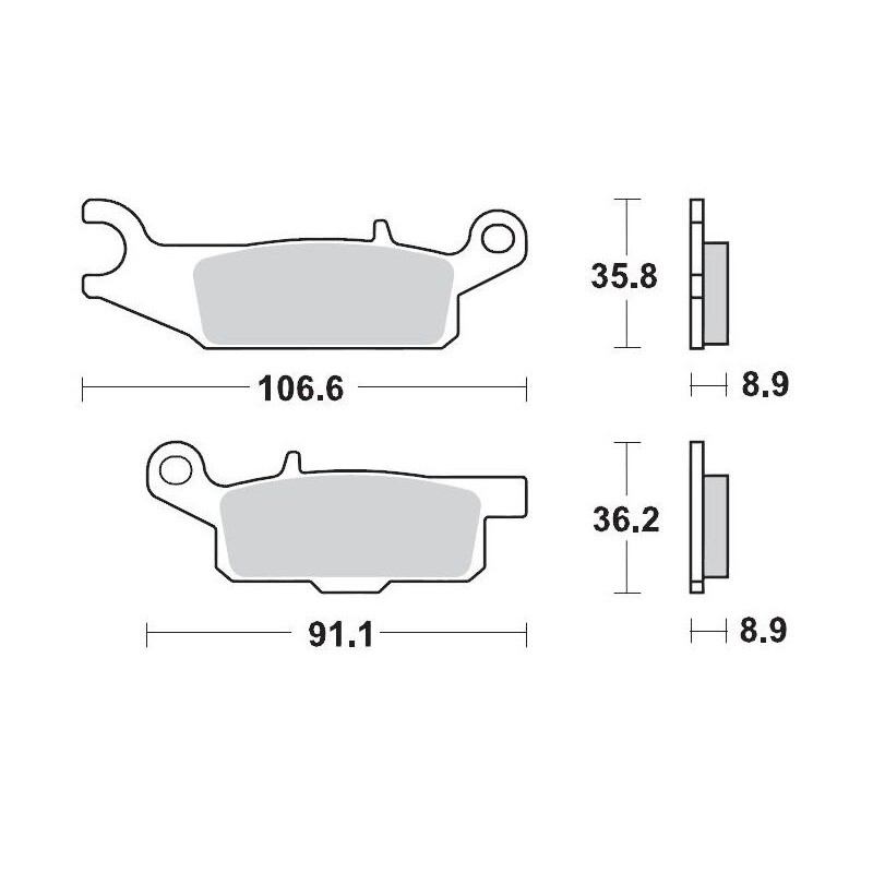 BRAKE PAD NITRO