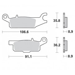 BRAKE PAD NITRO