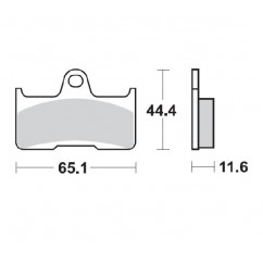 BRAKE PAD NITRO