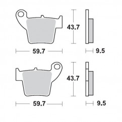 BRAKE PAD NITRO SPORT