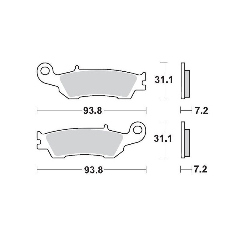 BRAKE PAD NITRO SPORT