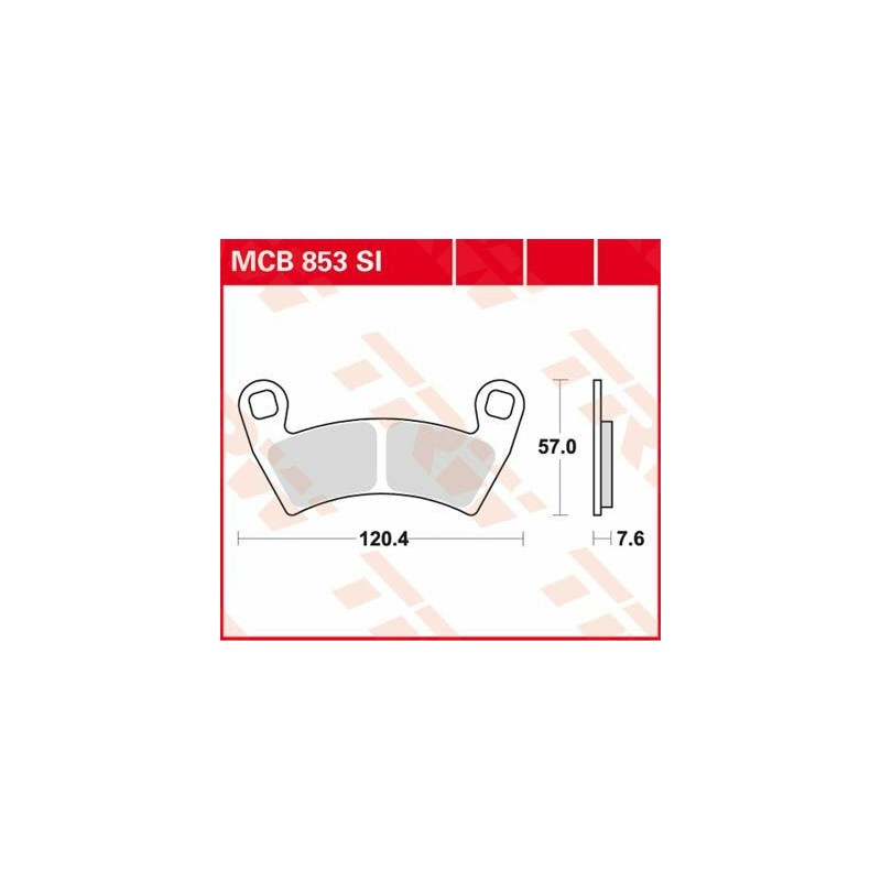 BRAKE PAD SINTER OFFROAD