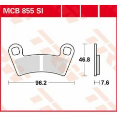 BRAKE PAD SINTER OFFROAD