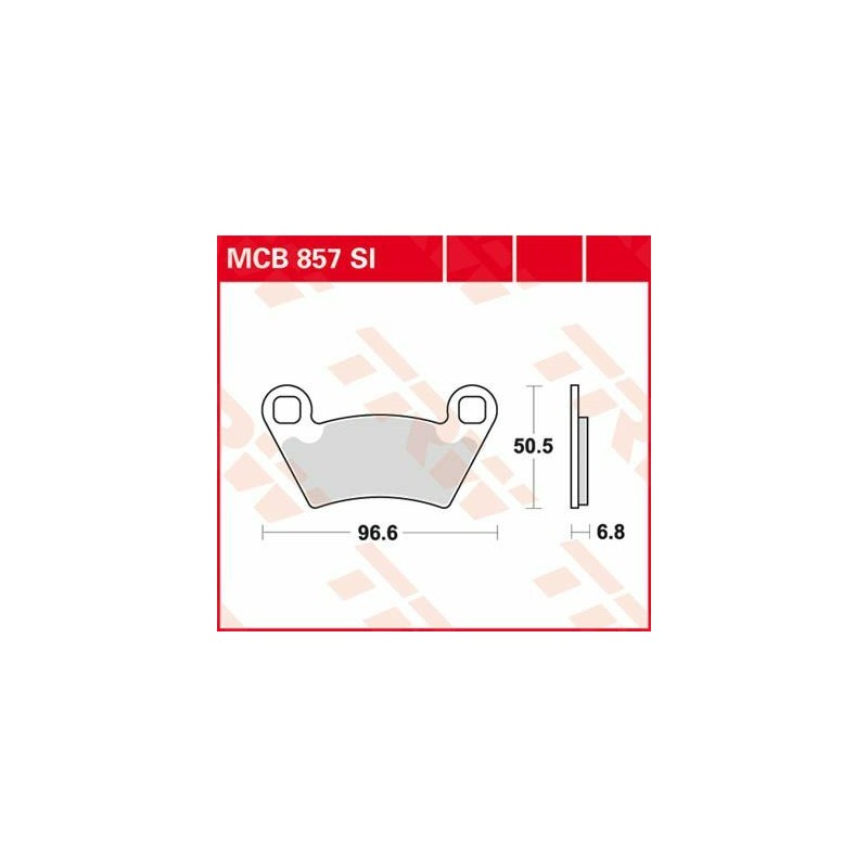 BRAKE PAD SINTER OFFROAD