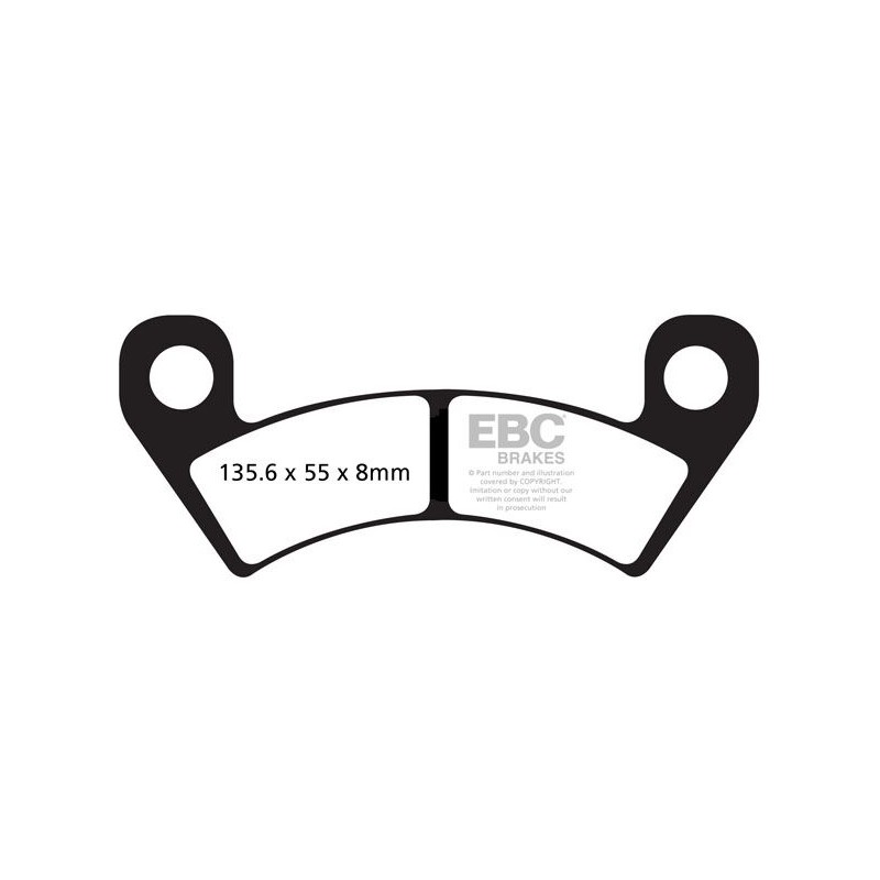 BRAKE PAD SINT R SERIES