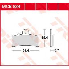 BRAKE PAD SINTER ROAD