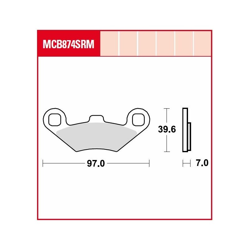 BRAKE PAD SINTER SCOOTER