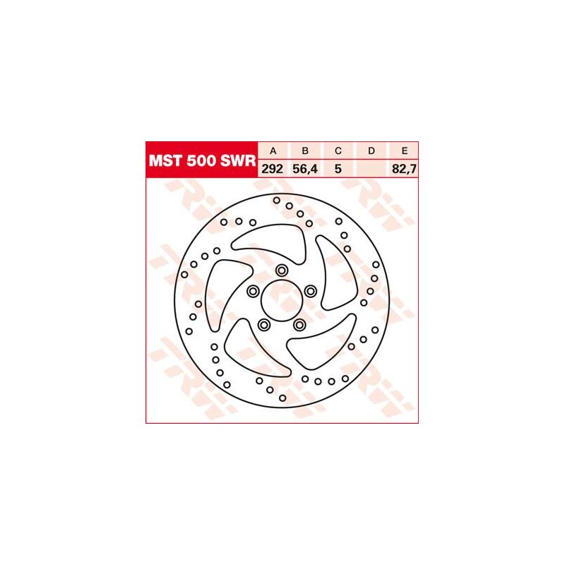 Disque de frein fixe rond Swing Design