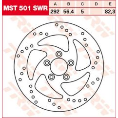 Disque de frein fixe rond Swing Design