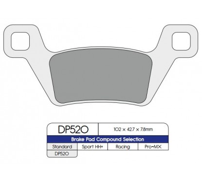 BRAKE PAD SINTERED