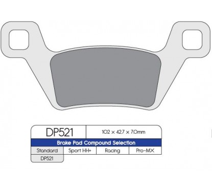 BRAKE PAD SINTERED