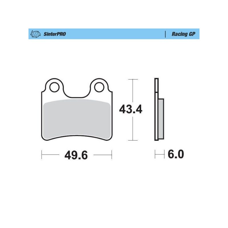 BRAKE PAD RACING GP