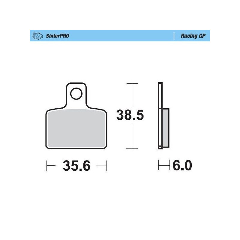 BRAKE PAD RACING GP