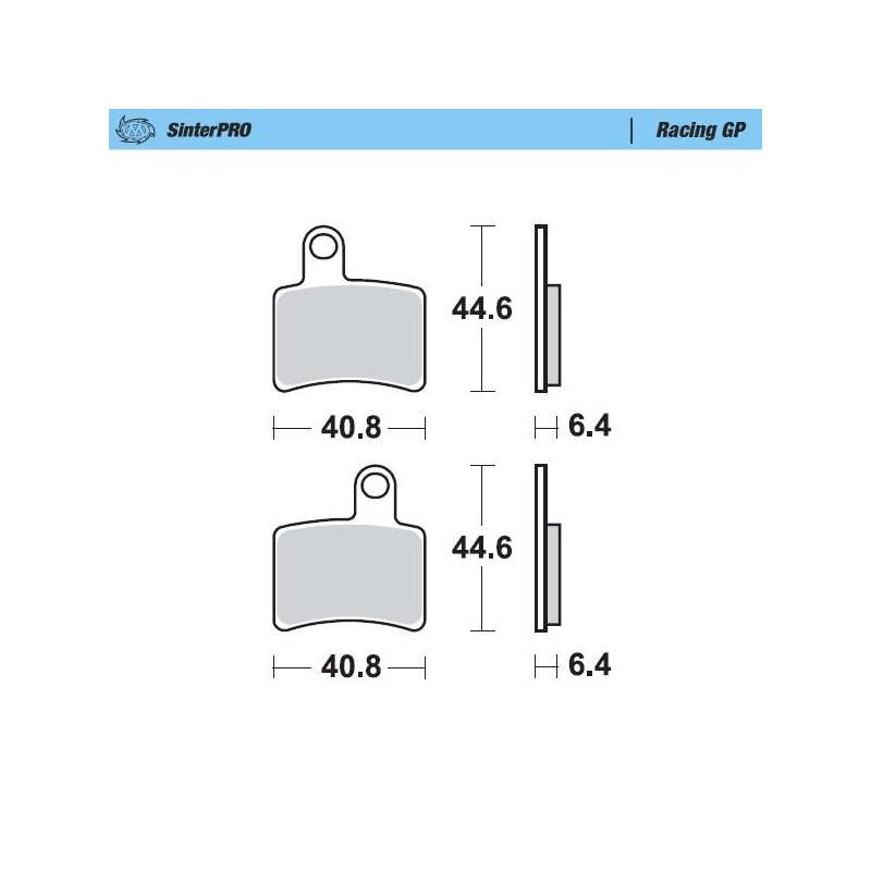 BRAKE PAD RACING GP