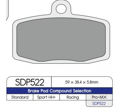 BRAKE PAD SINTER