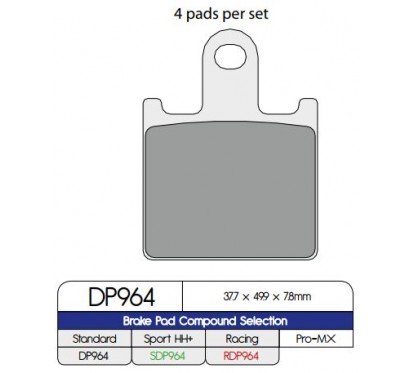 BRAKE PAD SINTER