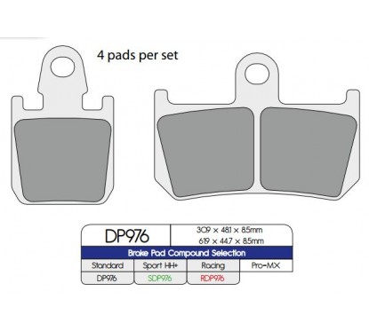 BRAKE PAD SINTER