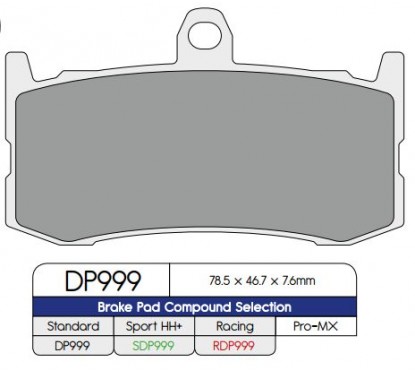 BRAKE PAD SINTER RACE