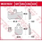 BRAKE PADS SINTER TRACK