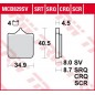 BRAKE PADS SINTER TRACK