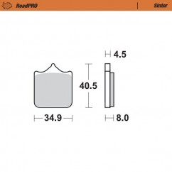 BRAKE PAD SINTER FRONT