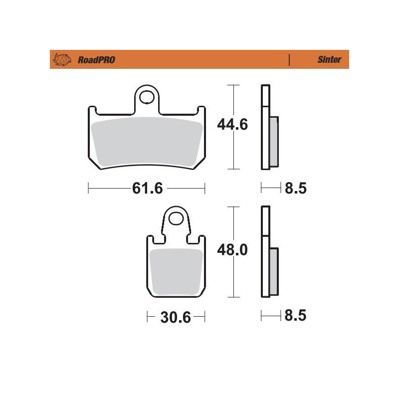 BRAKE PAD SINTER FRONT