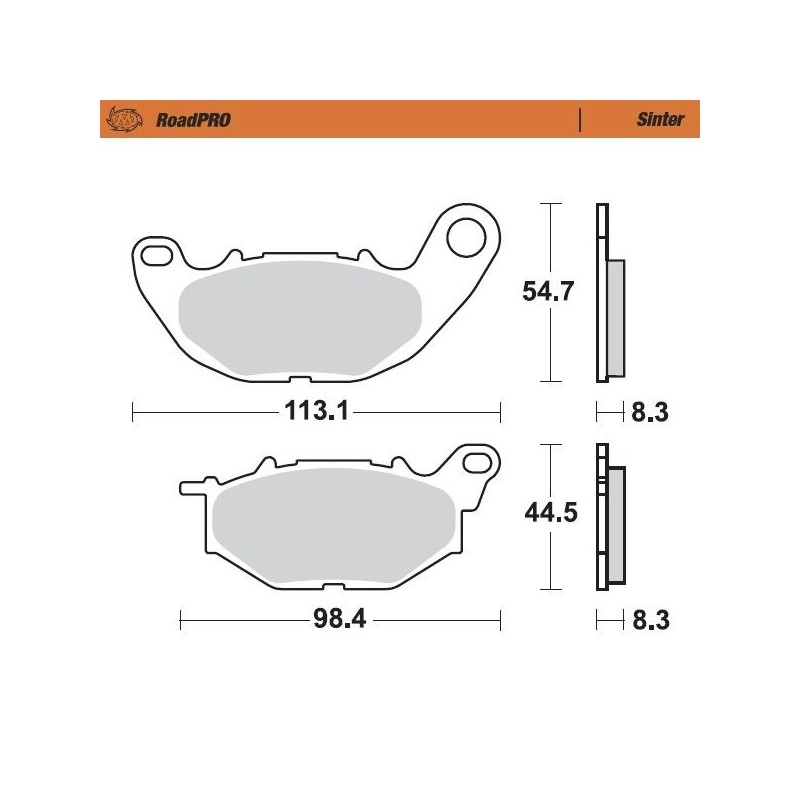 BRAKE PAD SINTER FRONT