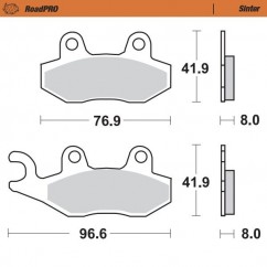 BRAKE PAD SCOOTER