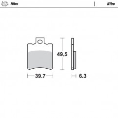 BRAKE PAD NITRO