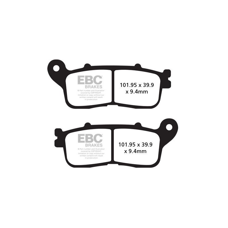 BRAKE PAD SINTERED HH