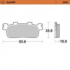 BRAKE PAD SCOOTER