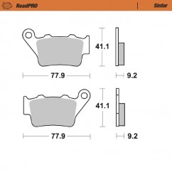 BRAKE PAD SCOOTER