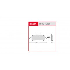 BRAKE PAD TRW