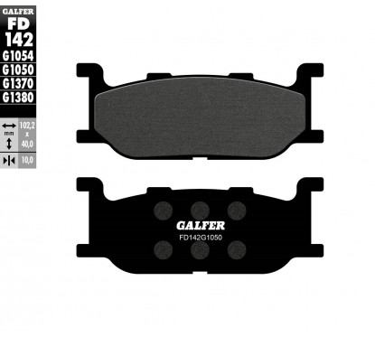 BRAKE PAD SEMI METAL SCOOTER