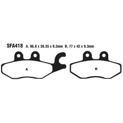 BRAKE PAD SFA ORG SCOOTER