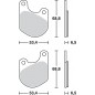 BRAKE PAD TRW MCB511