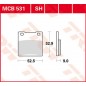 BRAKE PAD TRW MCB531