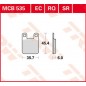 BRAKE PAD TRW MCB535