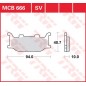 BRAKE PAD TRW MCB666