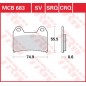 BRAKE PAD TRW MCB683