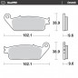 BRAKE PAD CERAMIC