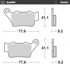 BRAKE PAD CERAMIC