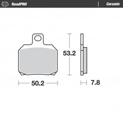 BRAKE PAD CERAMIC