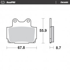 BRAKE PAD CERAMIC