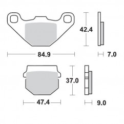 BRAKE PAD CERAMIC